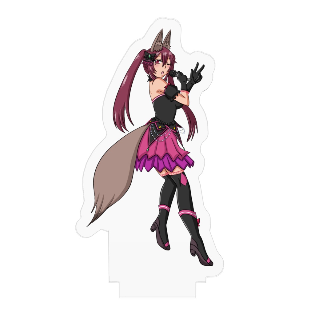 3周年記念! 狐咲月海 アクリルフィギュア