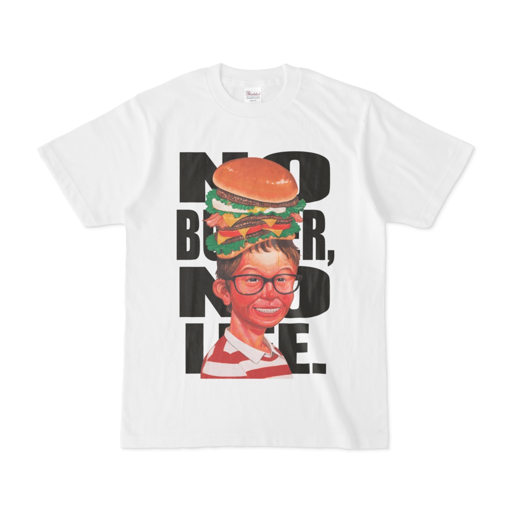 NO BURGER, NO LIFE.(文字あり)