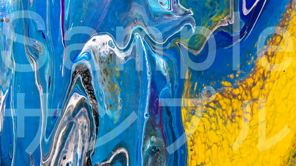 【映像/テクスチャ素材】Fluid Textures【商用利用可】