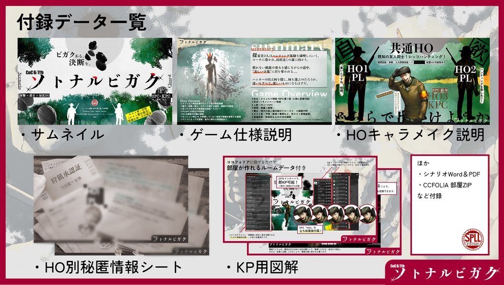 『ソトナルビガク』クトゥルフ神話TRPG6/7【SPLL:E191502】