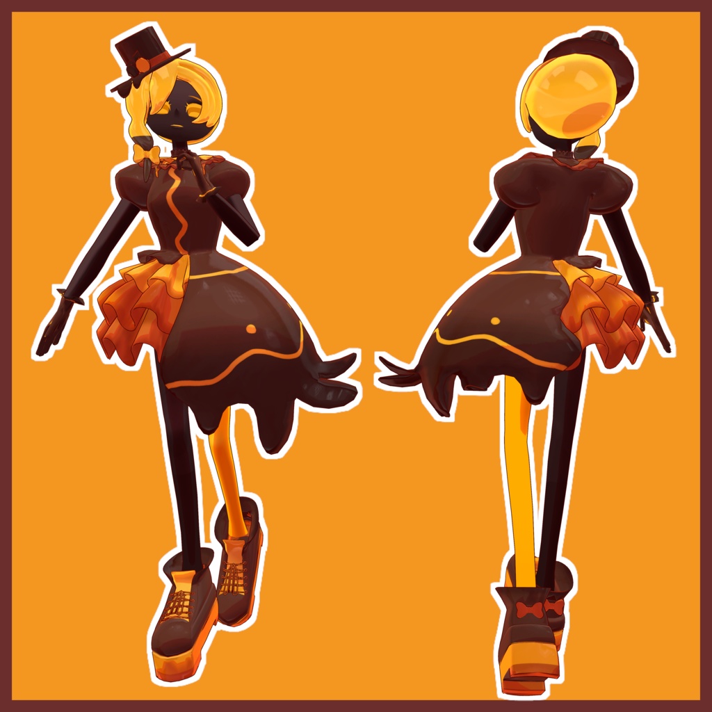 【オリジナル3Dモデル】メ・ルティレイト/Me・ltyLete