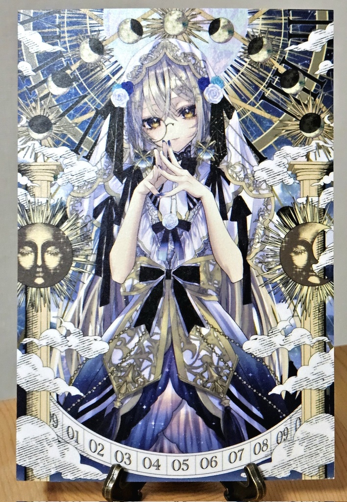 ポストカードB【The Girl in a Picture Frameシリーズ】