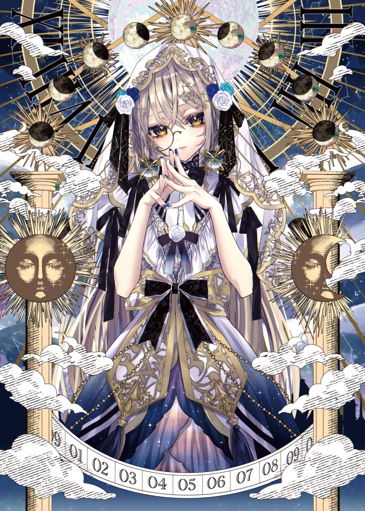 ポストカードB【The Girl in a Picture Frameシリーズ】