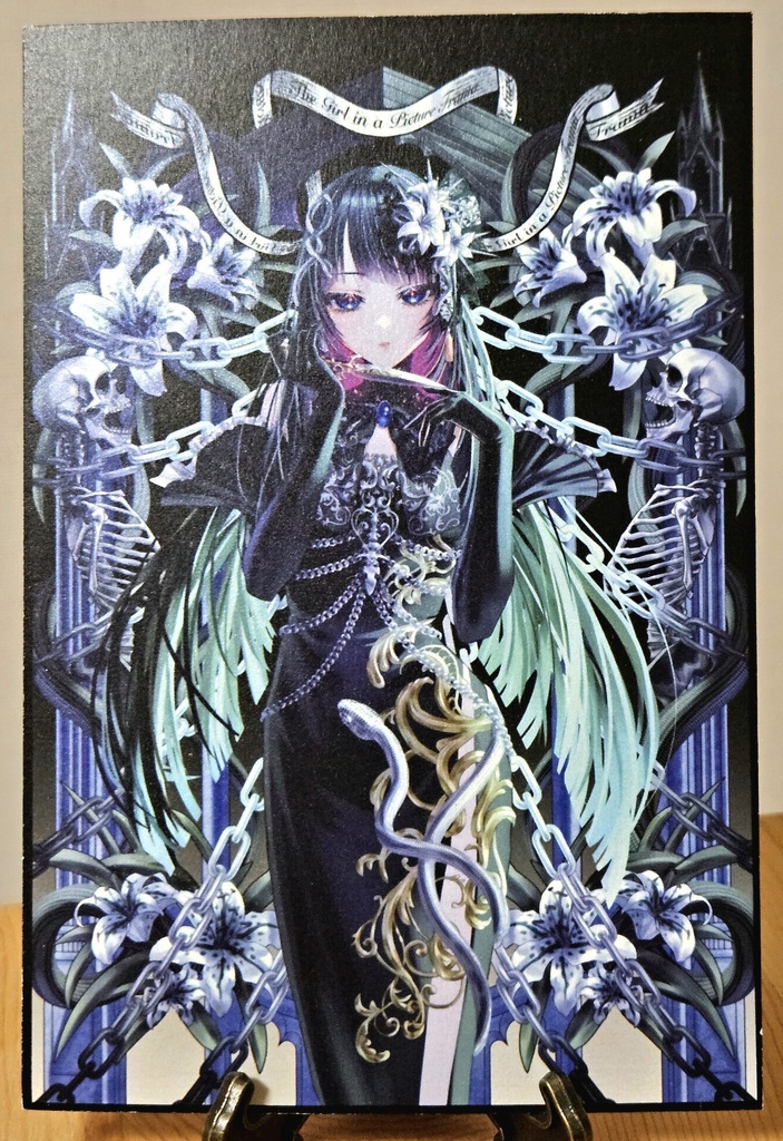 ポストカードC【The Girl in a Picture Frameシリーズ】