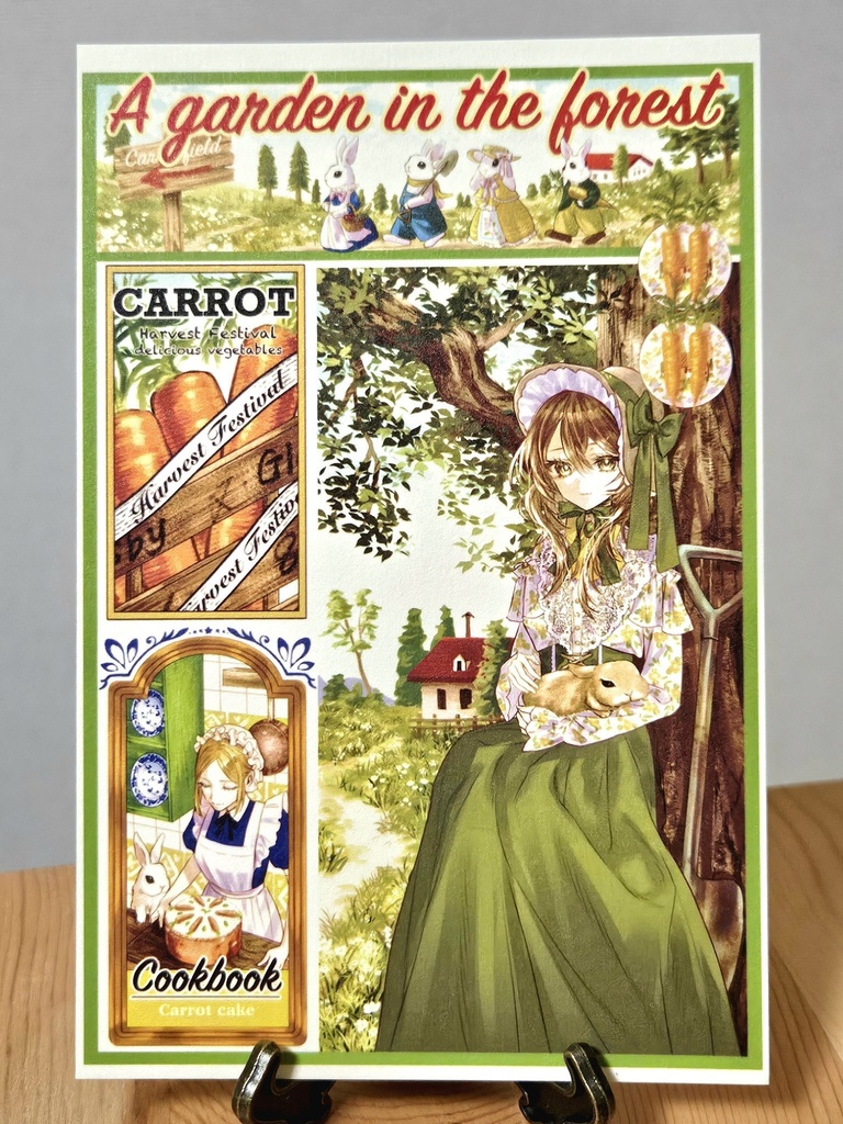 ポストカードD【The Girl in a Picture Frameシリーズ】