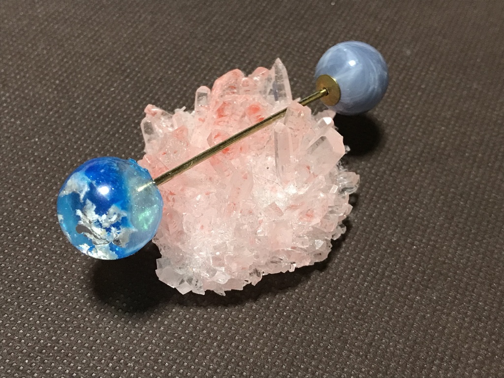 青空のヘアバトン