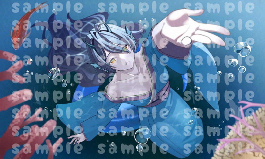 【‼️数量限定‼️】大判ラバー プレイマット・MV『夢幻泡影』