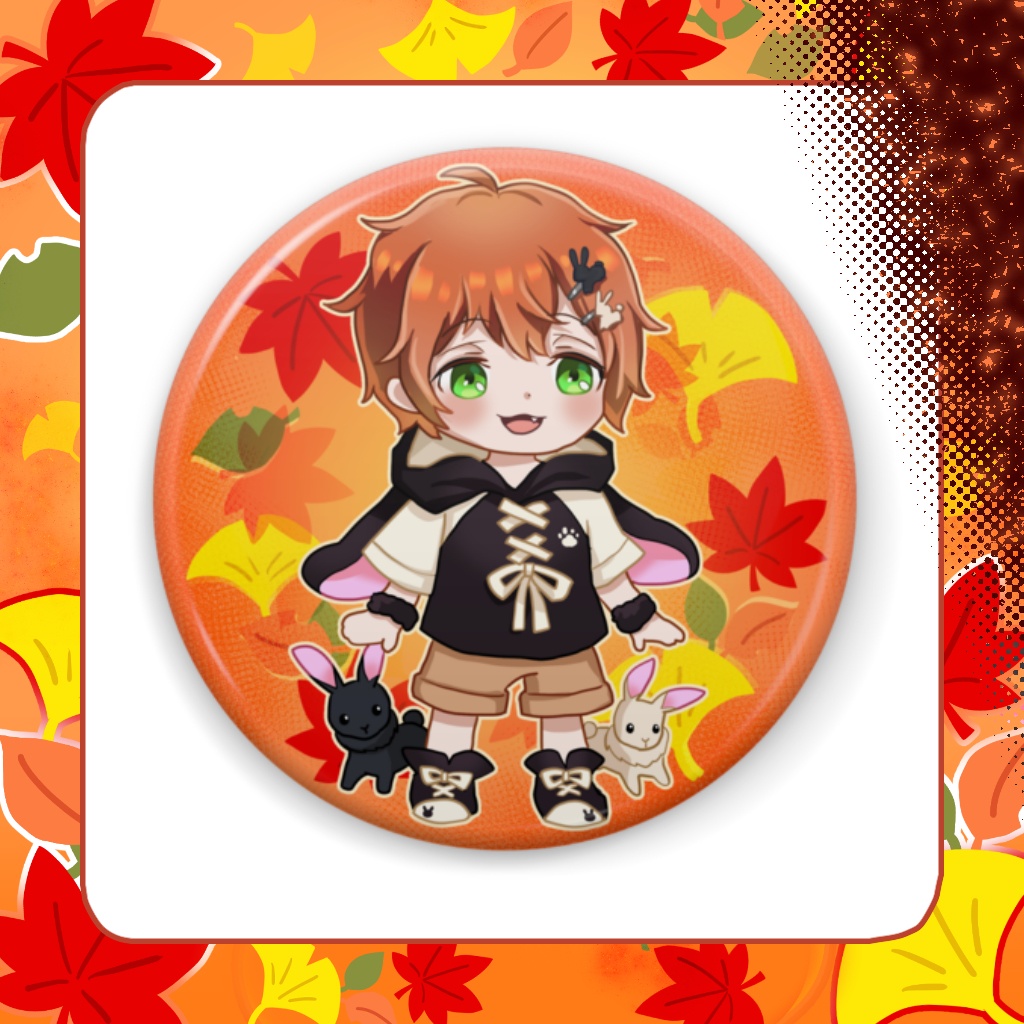 神無月桂秋 缶バッジ【通常衣装】