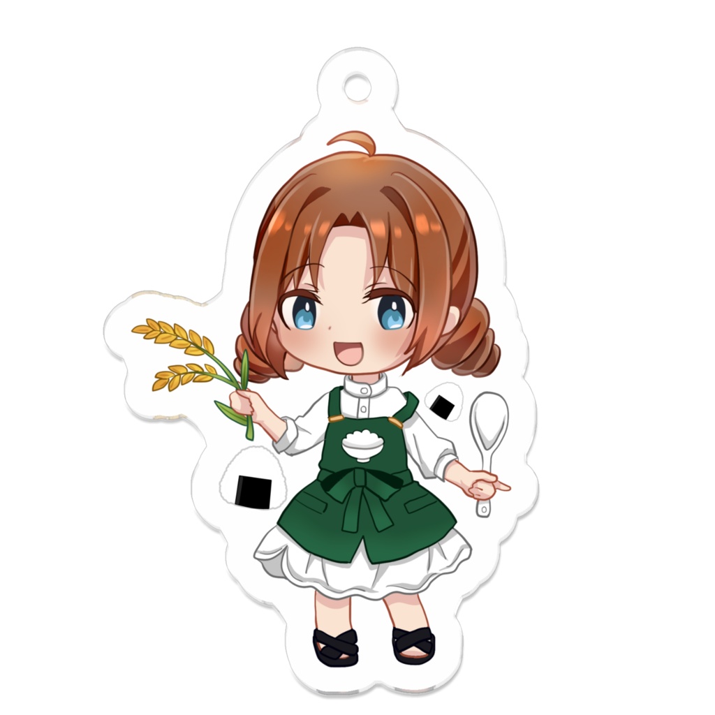 アクリルキーホルダー 稲穂ほえみ【通常衣装】