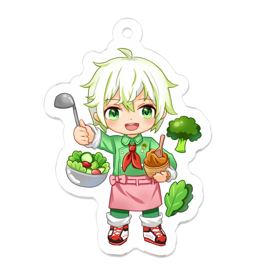 アクリルキーホルダー 味噌菜【通常衣装】