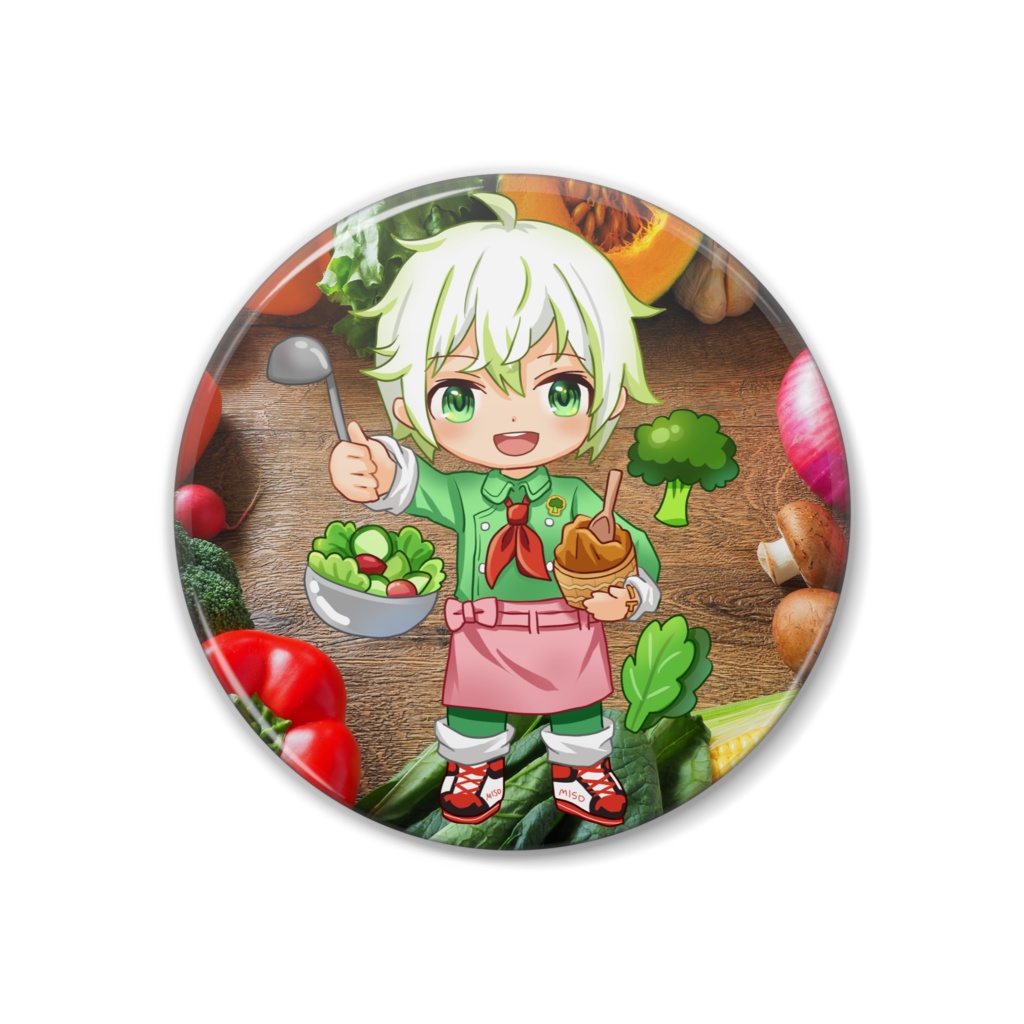 缶バッジ 味噌菜【通常衣装】