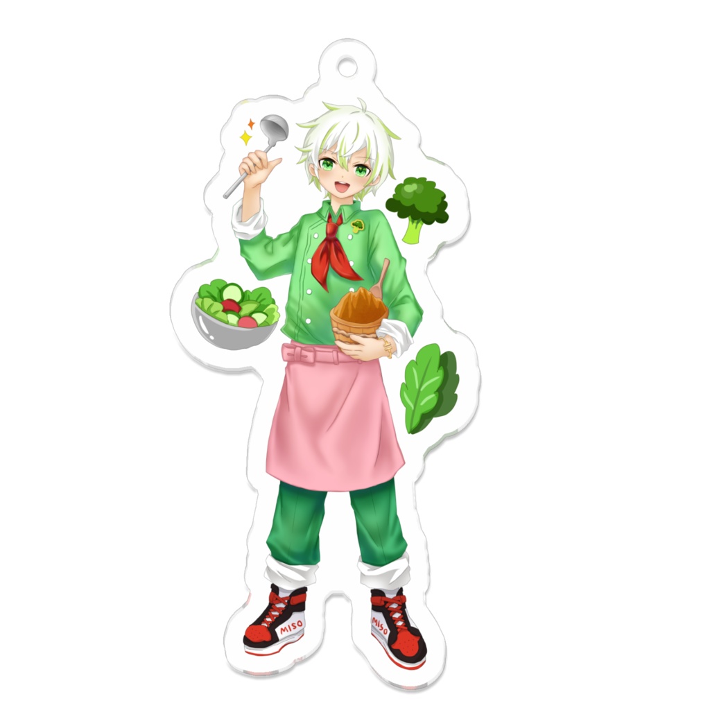 アクリルキーホルダー 味噌菜【通常衣装・等身】