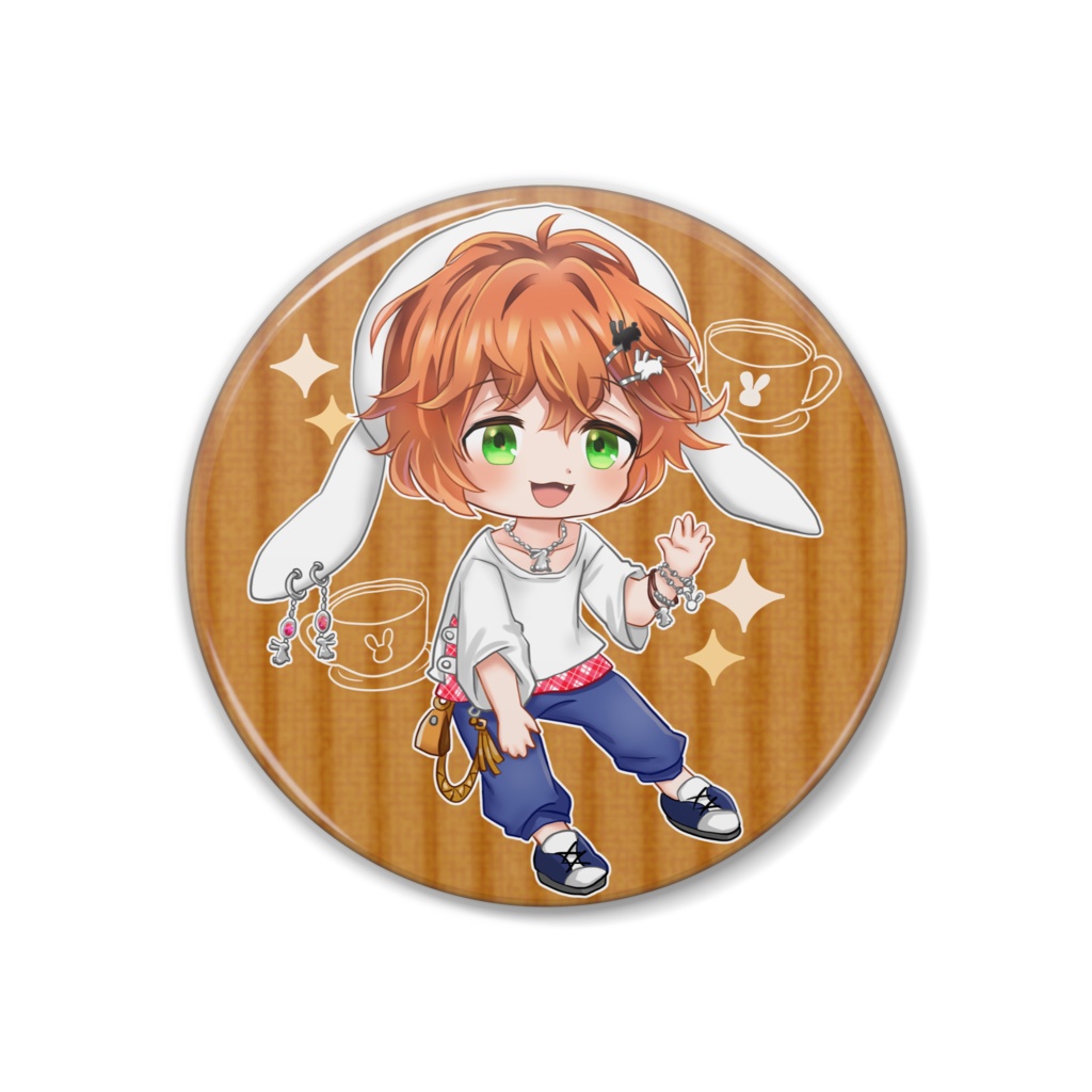 缶バッジ 神無月桂秋【秋のデート服】