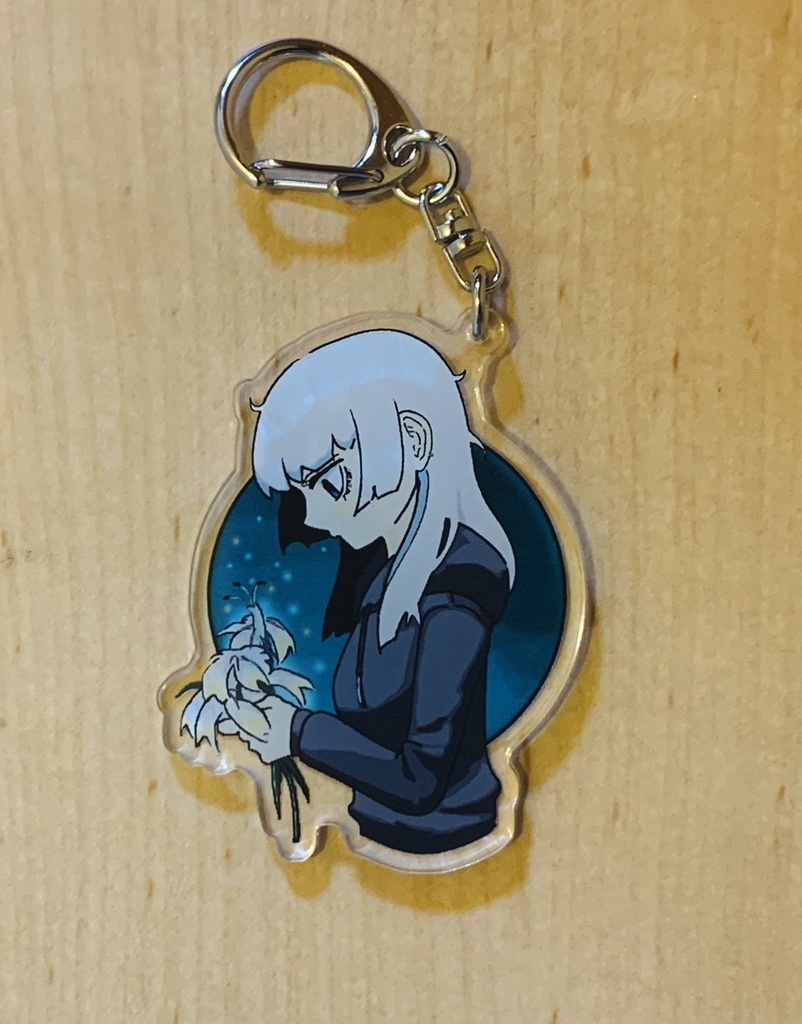 白百合少女 アクリルキーホルダー