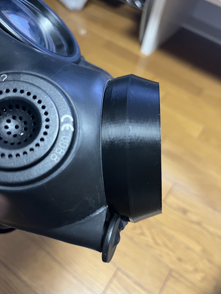 FM12/S10ガスマスク フロントマウスカバー プロテクター