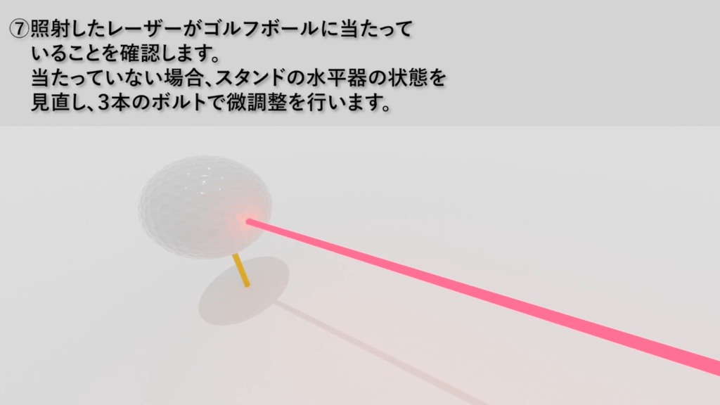 GarminApproachR10用調整式アライメントスタンド  レーザー有り GarminApproachR10用調整式アライメントスタンド 金属ボルト型