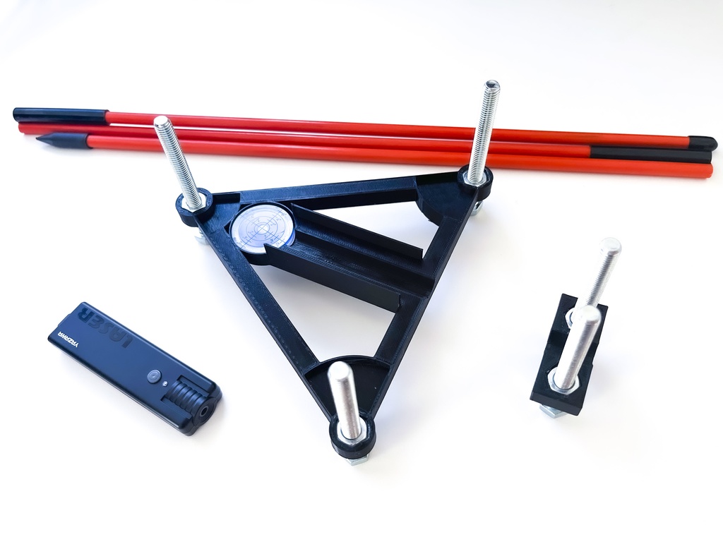 GarminApproachR10用調整式アライメントスタンド