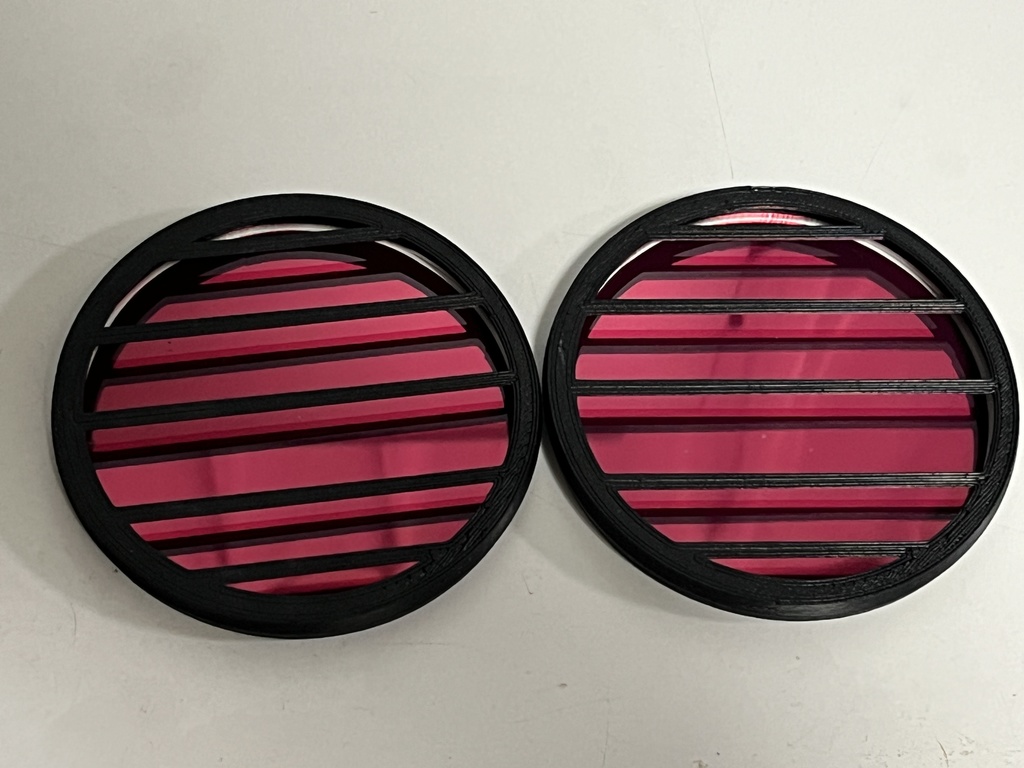 S10/FM12/FMJ08ガスマスク用外付けレンズ カスタムメイド ベクター ハンク バイオハザード