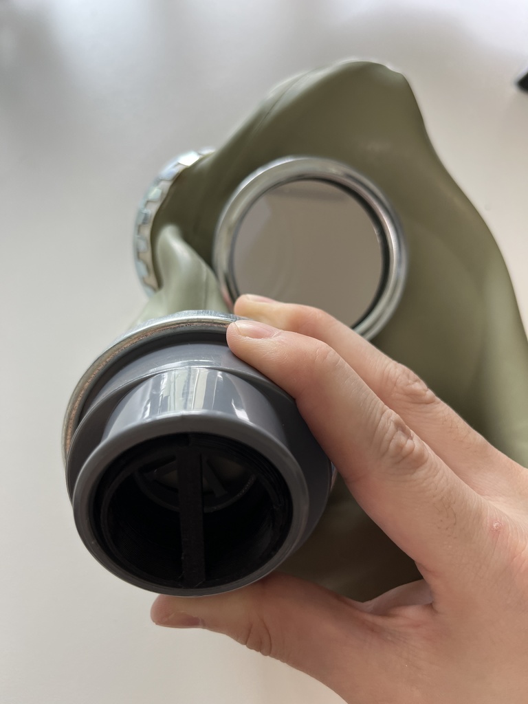 5種類 3Dプリンタ用STLデータ FM12/S10/4A1/GP5対応ガスマスクフィルタレプリカ及びコネクタ 40mm NATOガスマスク用