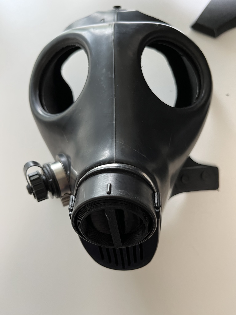 5種類 3Dプリンタ用STLデータ FM12/S10/4A1/GP5対応ガスマスクフィルタレプリカ及びコネクタ 40mm NATOガスマスク用