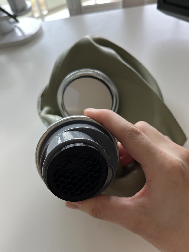 5種類 3Dプリンタ用STLデータ FM12/S10/4A1/GP5対応ガスマスクフィルタレプリカ及びコネクタ 40mm NATOガスマスク用