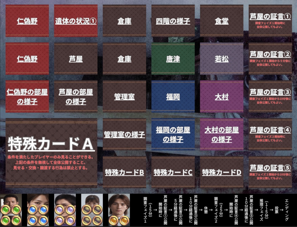 無料マーダーミステリー『天降る紫ノ雲館の殺人』