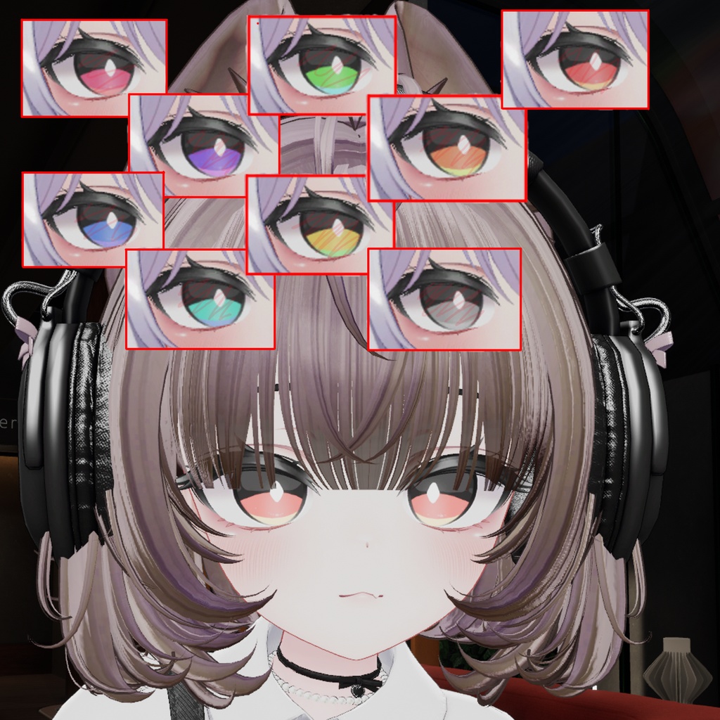 【愛莉】・【 Airi 】 EyeTexture・clean eyes
