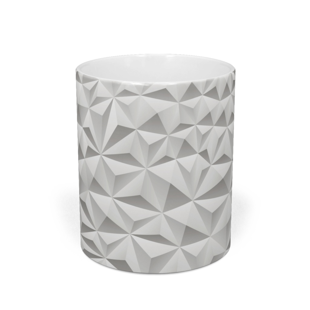 van origamic pyramid white