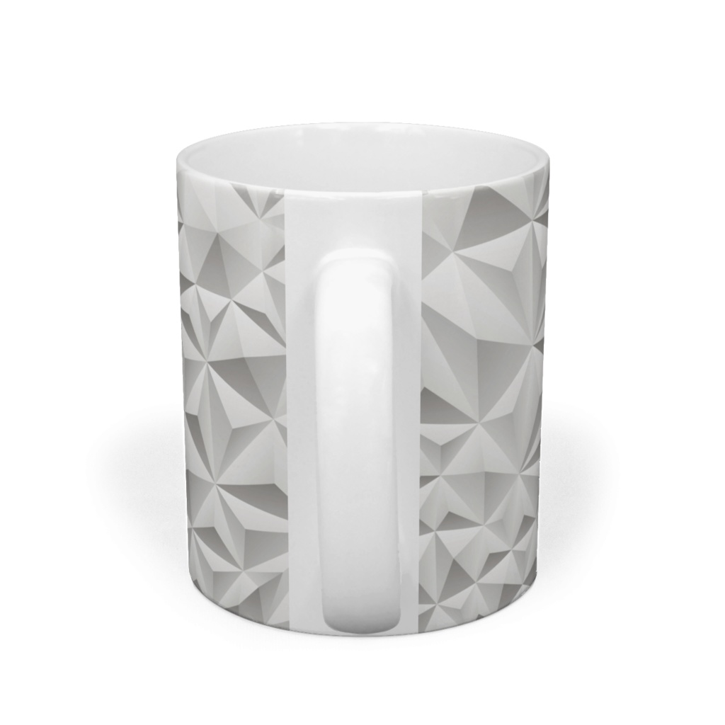 van origamic pyramid white