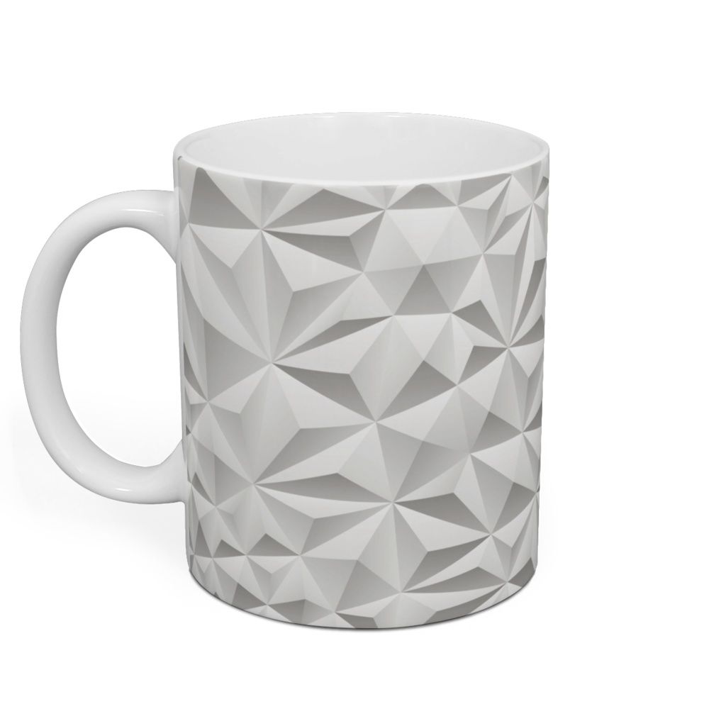 van origamic pyramid white