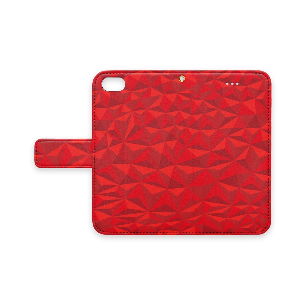van origamic pyramid red