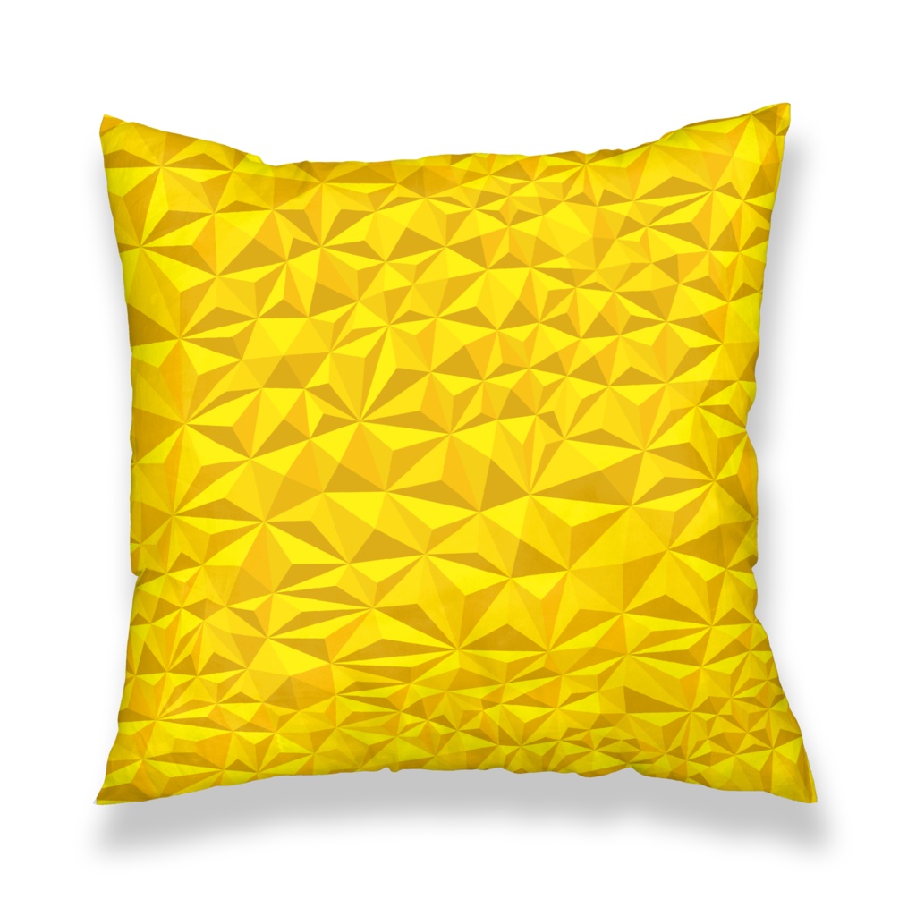 van origamic pyramid yellow