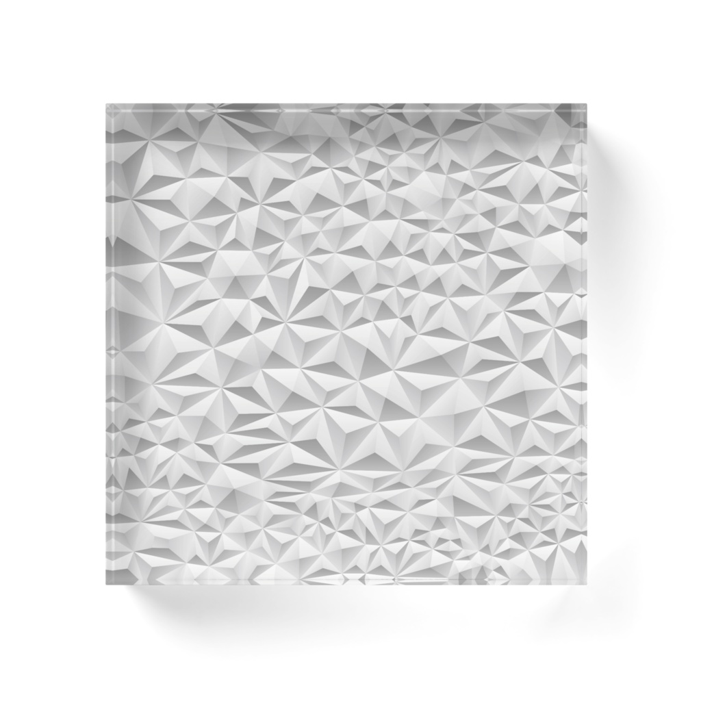 van origamic pyramid white