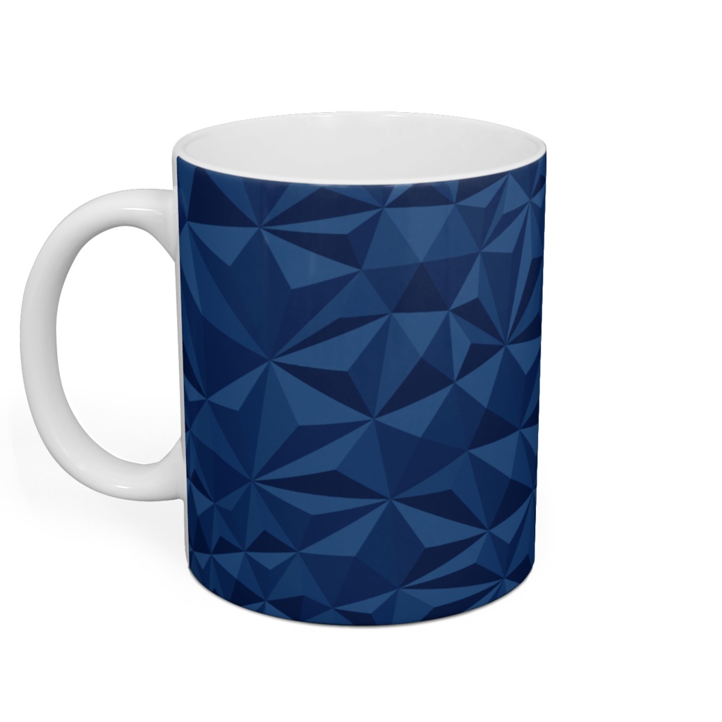 van origamic pyramid blue