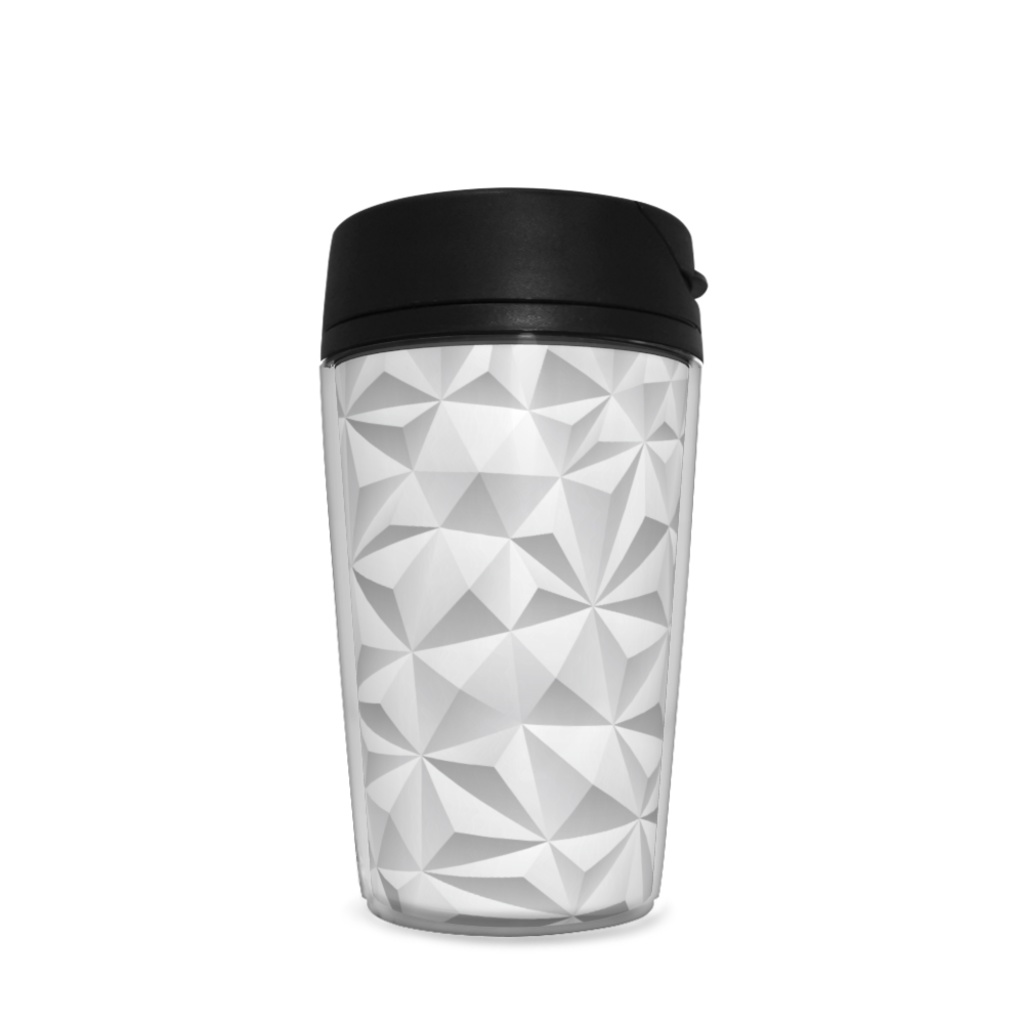 van origamic pyramid white