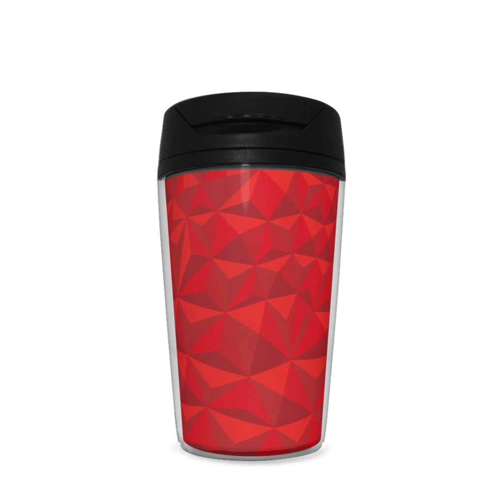 van origamic pyramid red