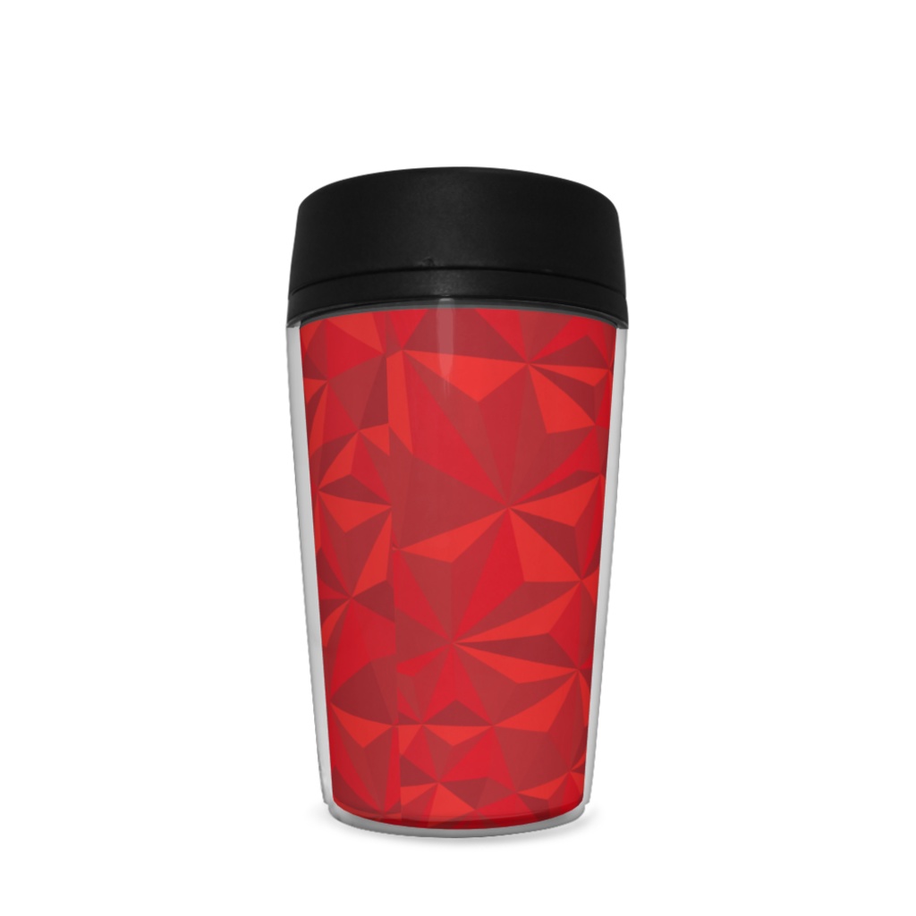 van origamic pyramid red