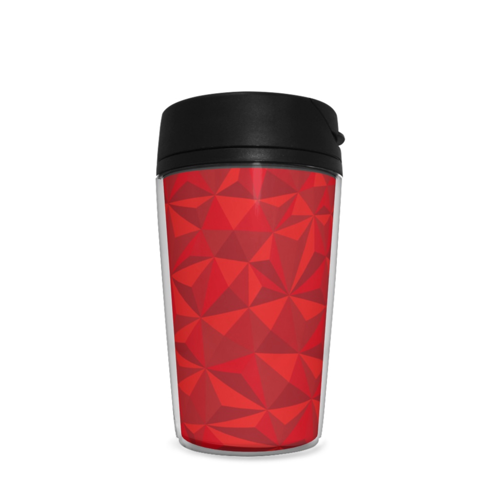 van origamic pyramid red