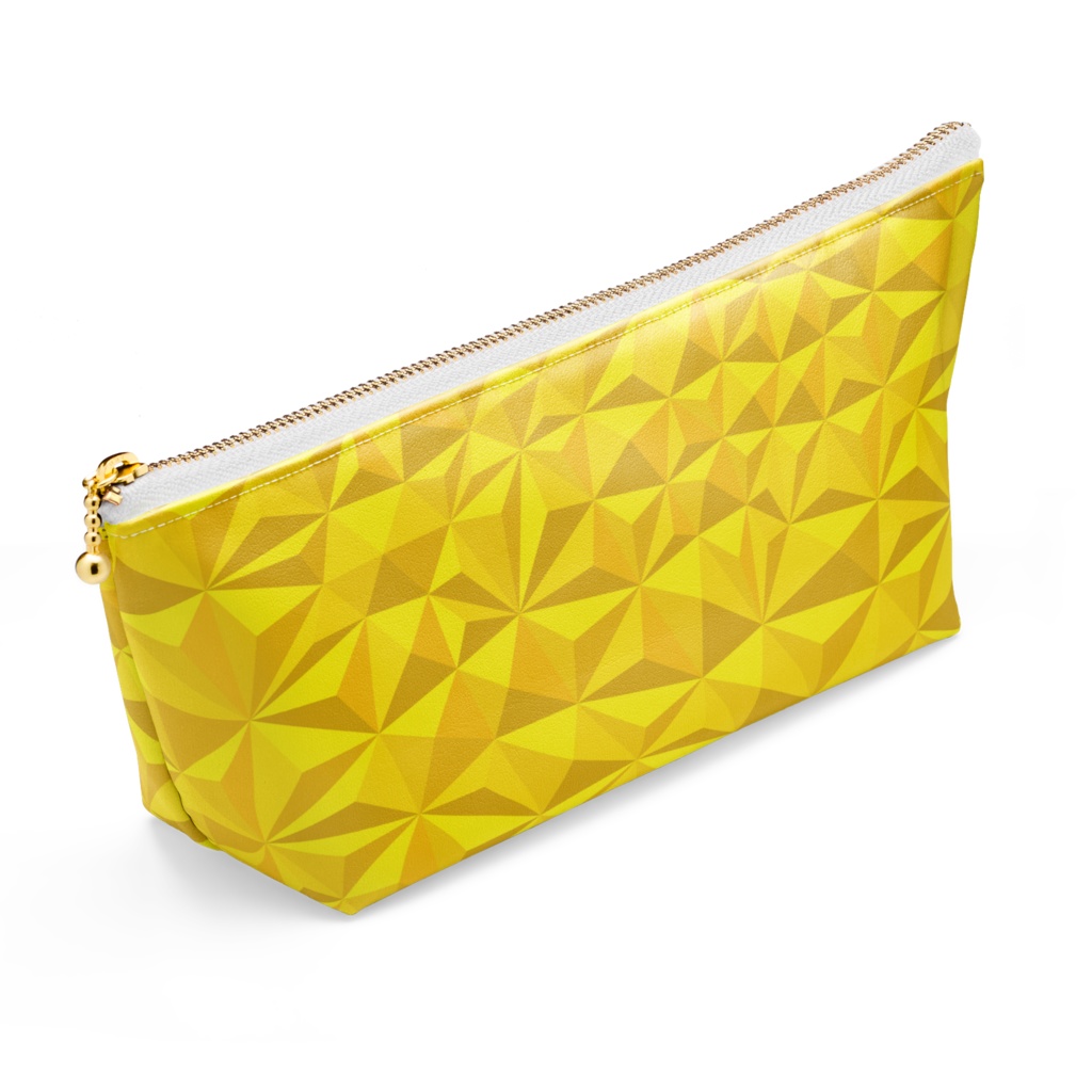 van origamic pyramid yellow