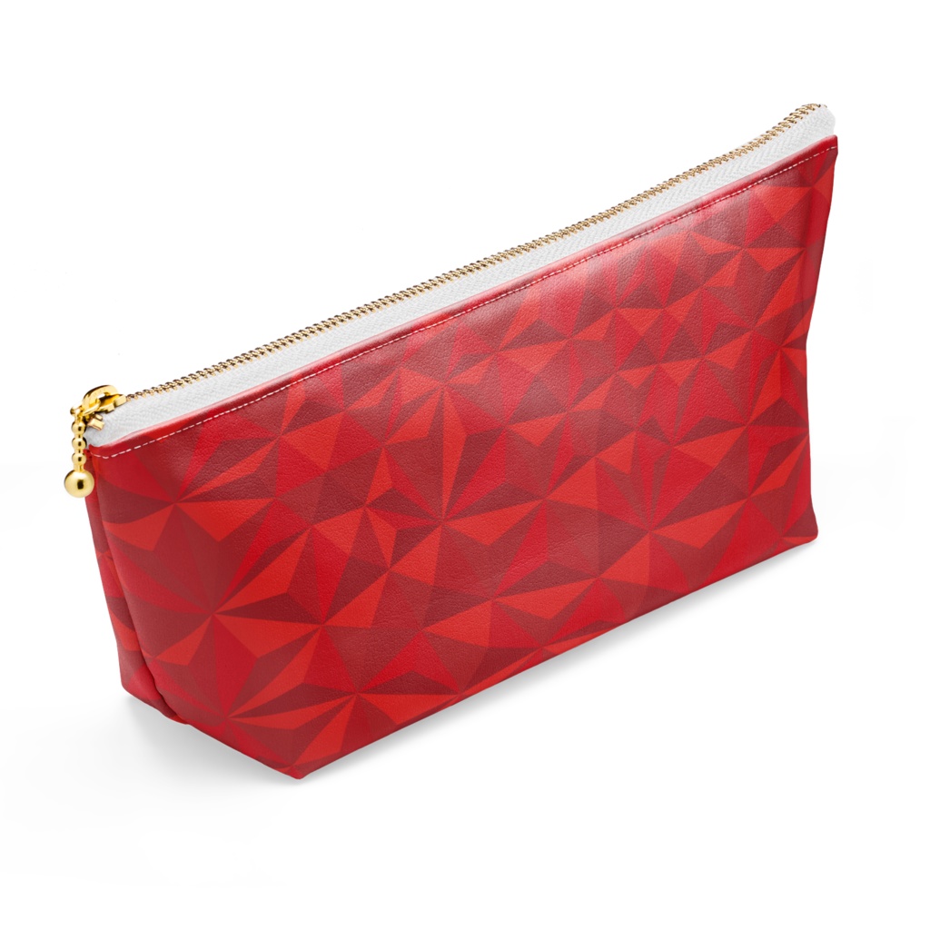 van origamic pyramid red