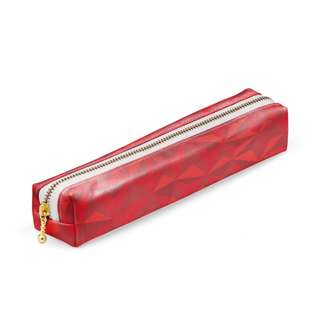 van origamic pyramid red