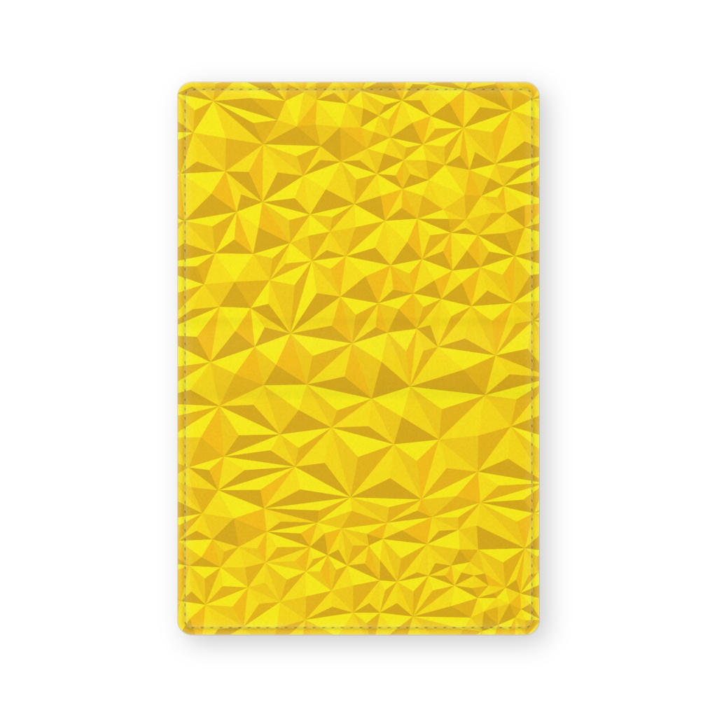 van origamic pyramid yellow