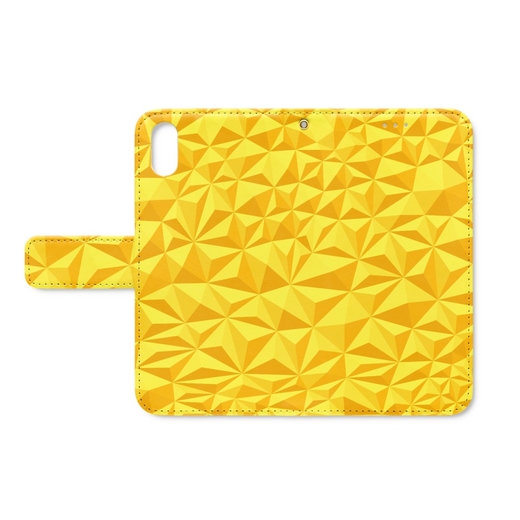 van origamic pyramid yellow