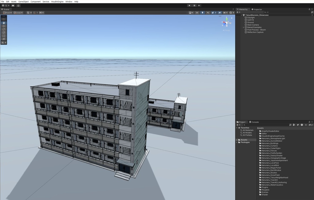 【Unity】階数・戸数を自由に変更!日本のマンション生成ツール | Neruneru Tokyo Mansion