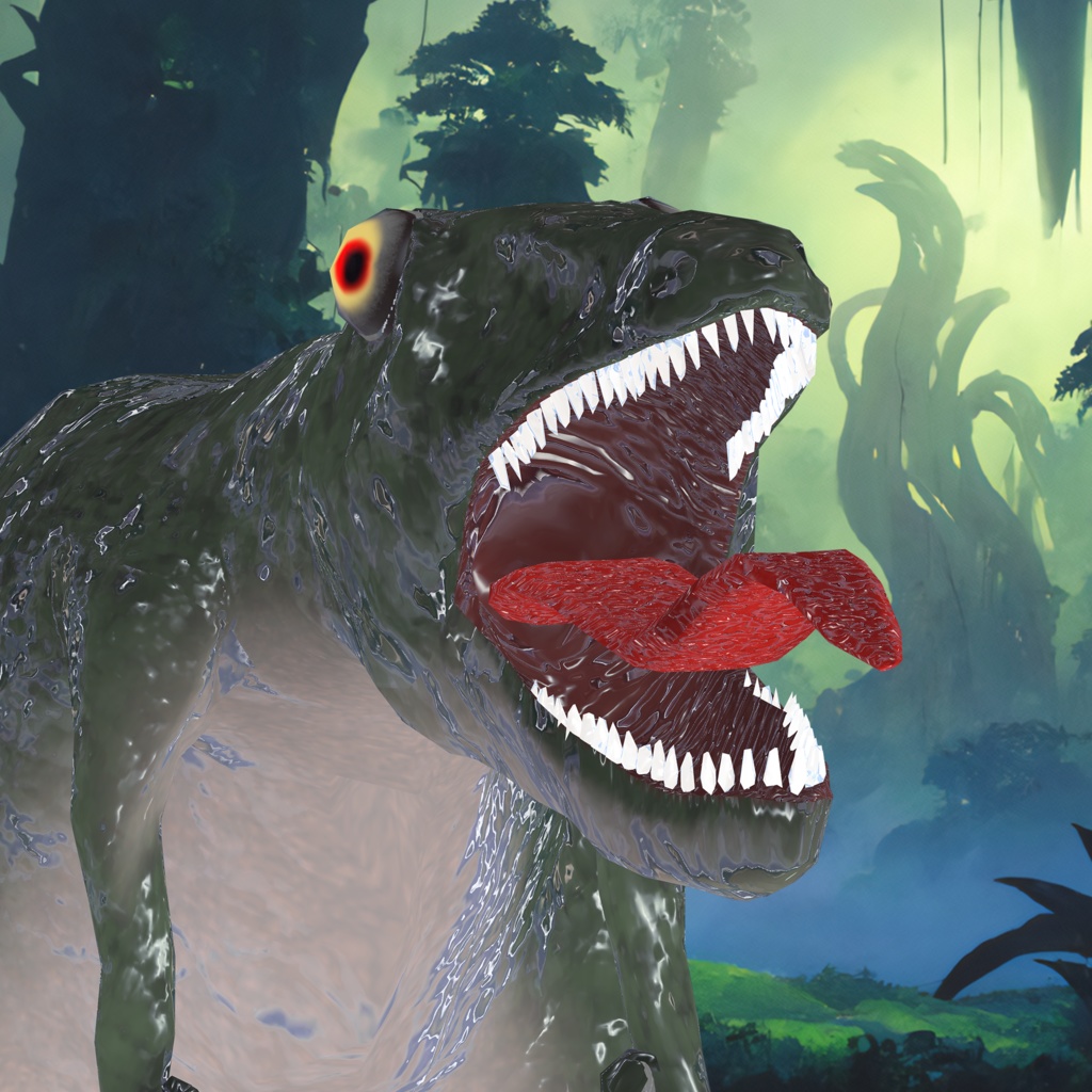 【無料】【3Dモデル】『ラプトルくん』 【VRchat対応】