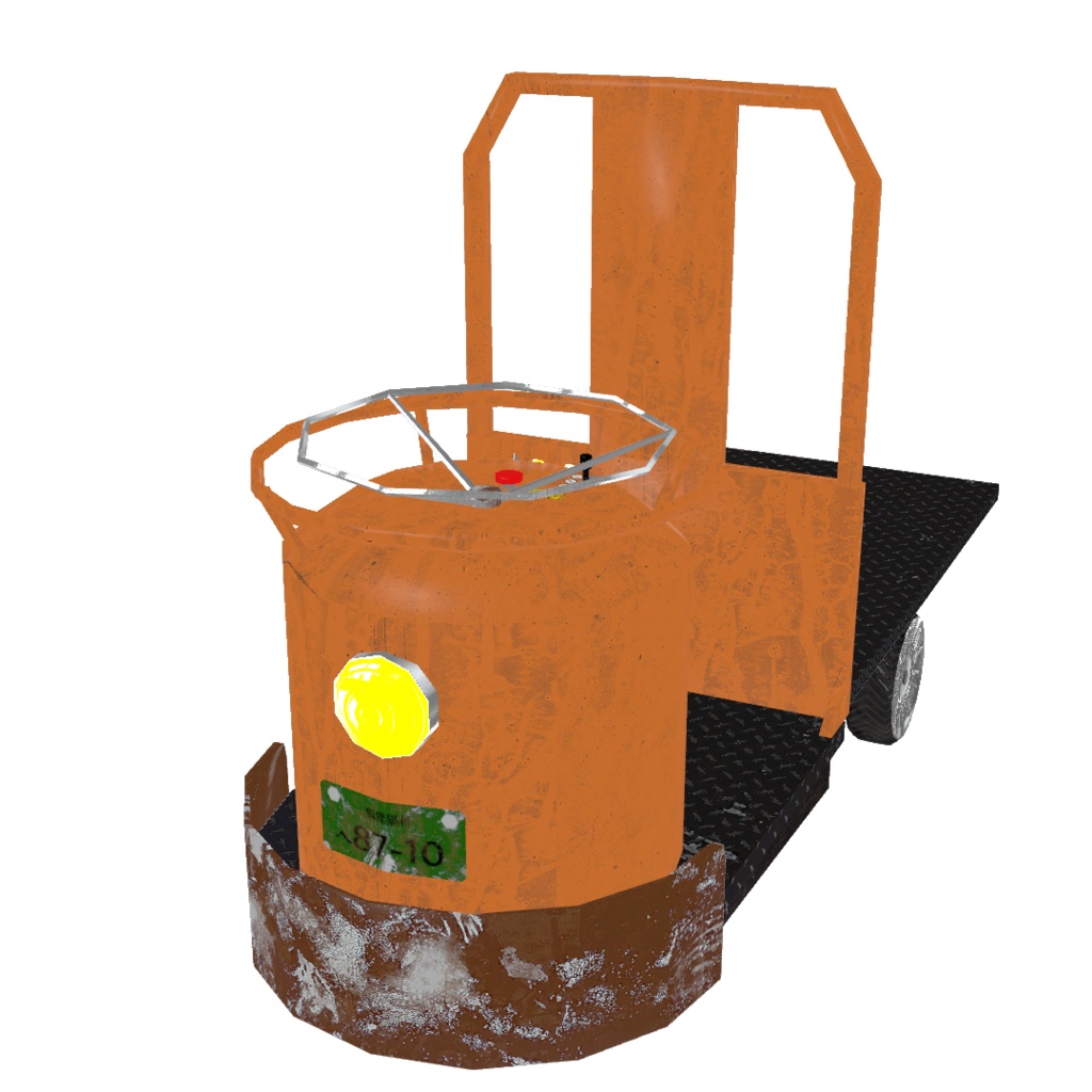 【無料】【ローポリゴン】【オリジナル3Dモデル】『ターレー』