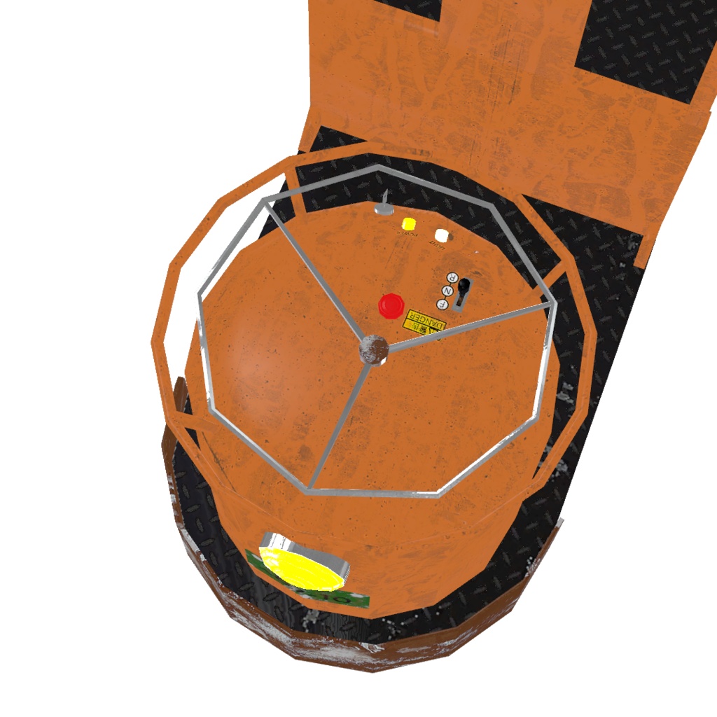 【無料】【ローポリゴン】【オリジナル3Dモデル】『ターレー』