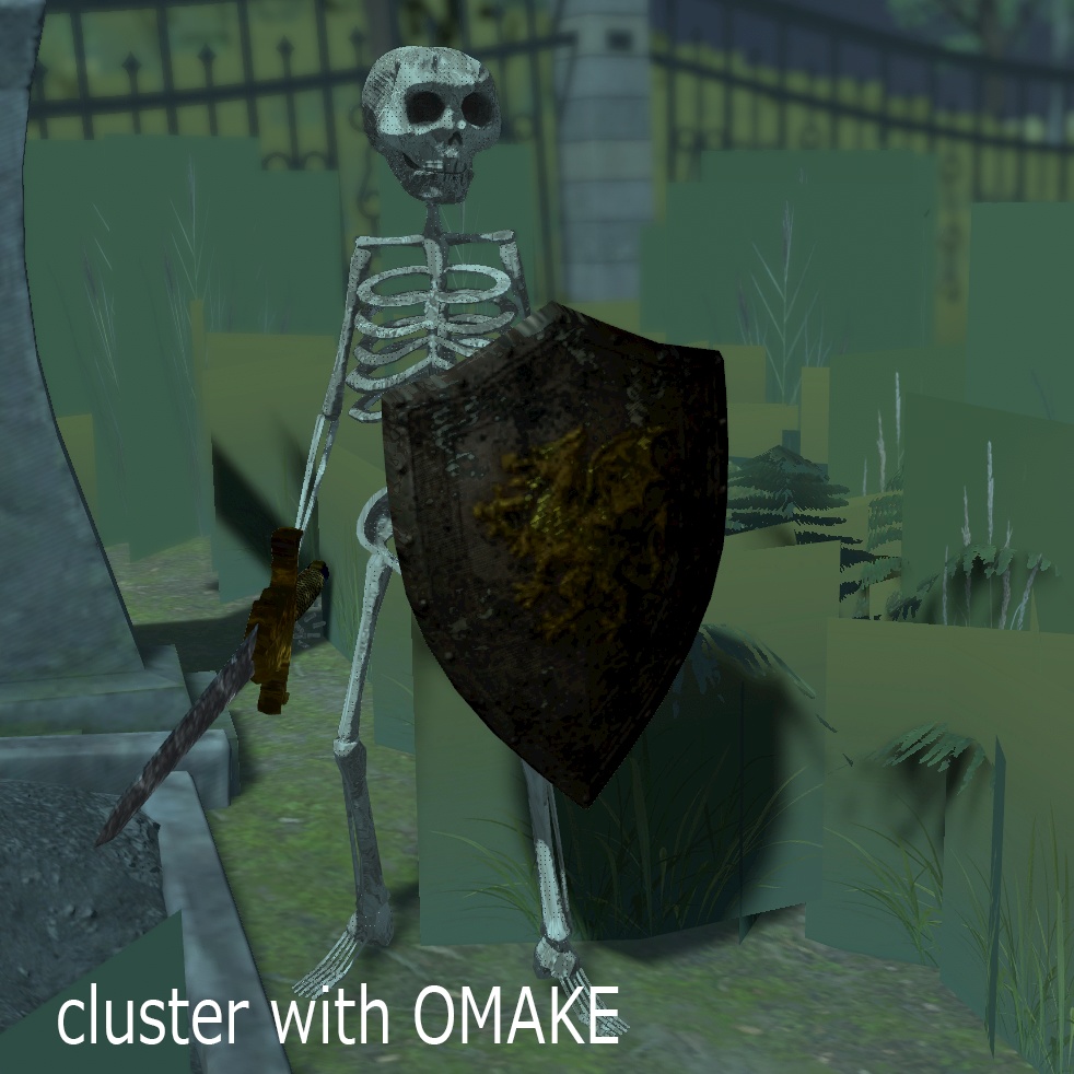 【無料】【オリジナル3Dモデル】『歌って踊れるスケルトン Skelton』 【VRchat対応】【cluster対応】