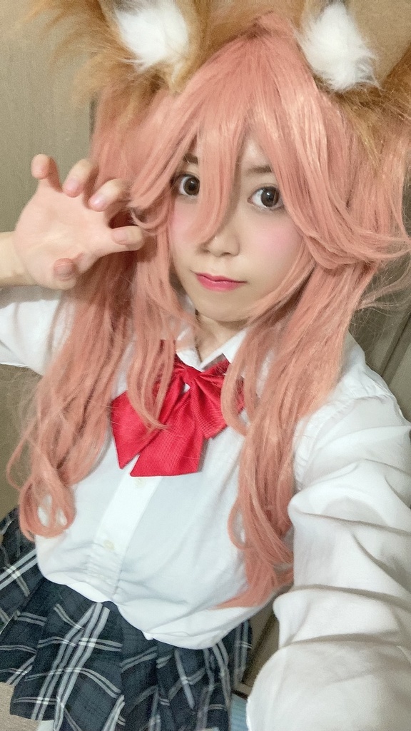 コスプレランチェキ(チア、玉藻)