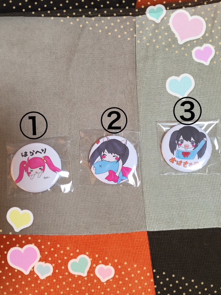 さぁや オリジナル缶バッジ